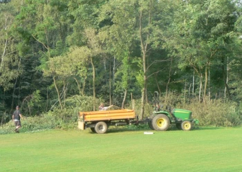 Budowa pola golfowego