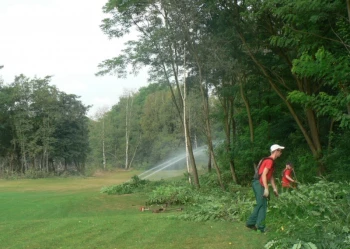 Budowa pola golfowego