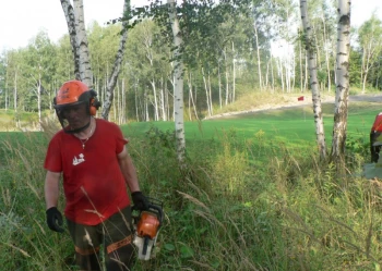 Budowa pola golfowego