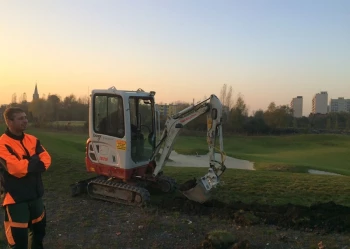 Budowa pola golfowego