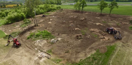 Wylesienia pod inwestycje